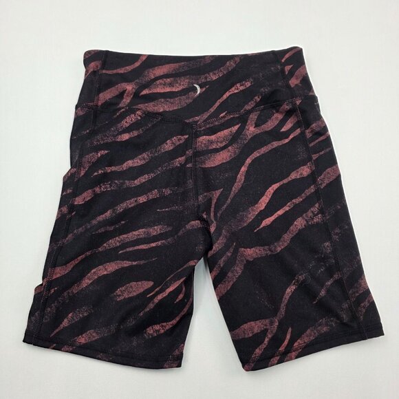 Jessica Simpson Women's Tummy Control Bermuda Short Small Black Mystic Zebra - Picture 8 of 14